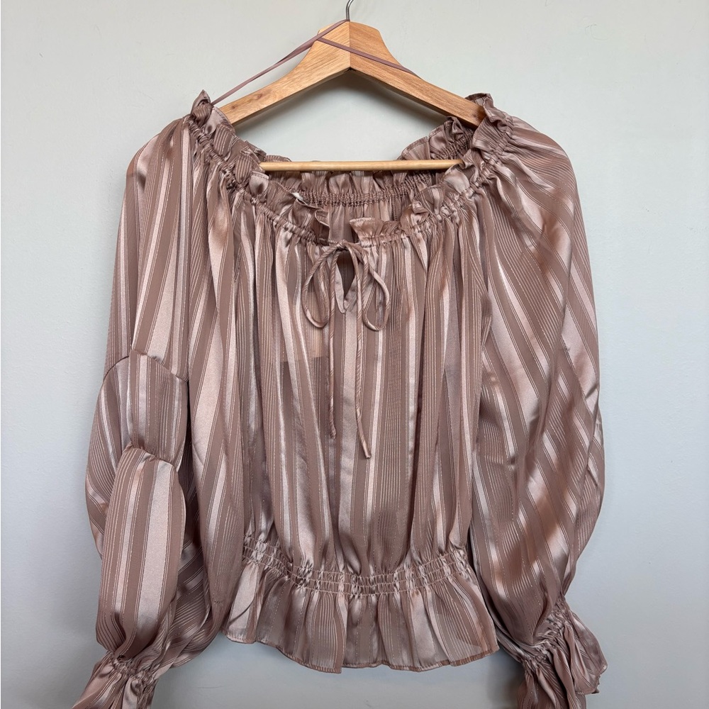Elegant Striped Women's Top